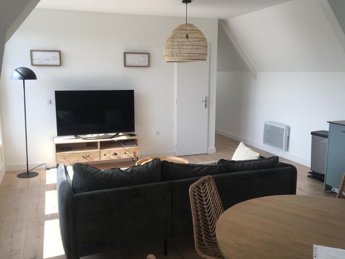 Nouveau! Superbe Appartement Avec Terrasse Vue Mer Ambleteuse Kültér fotó